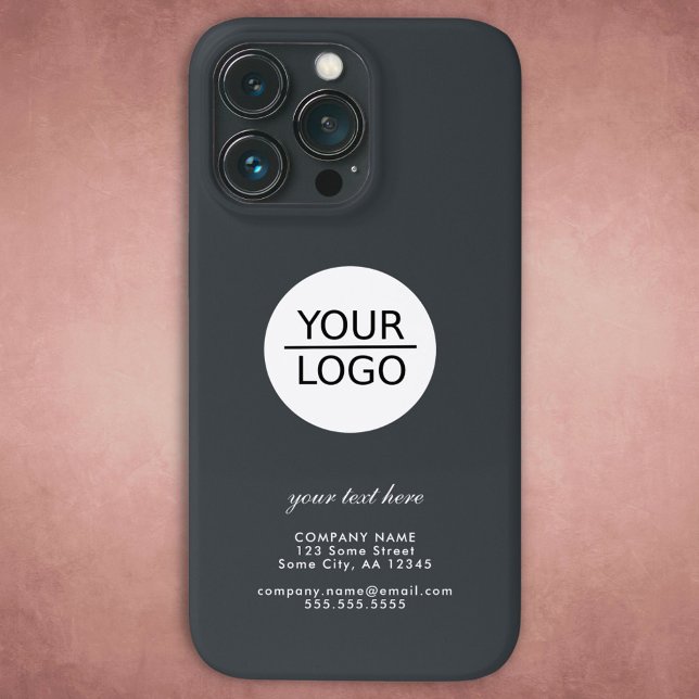 Adicione o Texto Personalizado da sua Empresa Logo (Criador carregado)