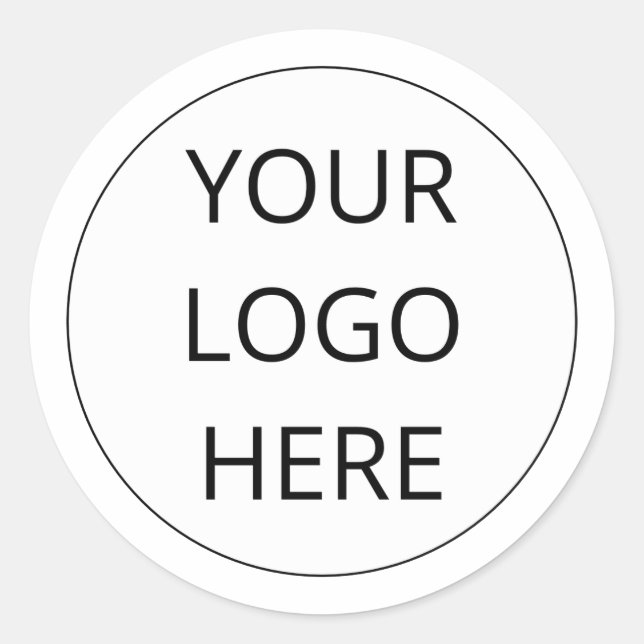 Adicione seu adesivo de selagem de envelopes de lo (Frente)