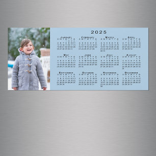 Adicione seu Calendário de Foto 2025 no Magnet Azu