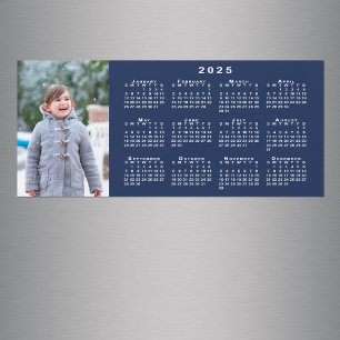 Adicione seu calendário de fotos 2025 no Marinho B