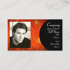 Adicione seu cartão de visita com foto