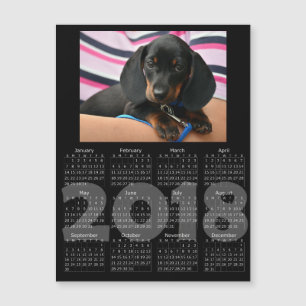 Adicione seu cartão magnético do calendário da