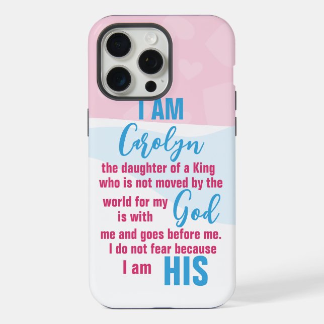 Adicione seu caso - Apple iPhone 15 Pro Max Case (Verso)