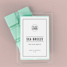 Adicione seu logotipo Borda negra e linhas do prod