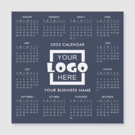 Adicione seu logotipo de empresa para 2025 Calendá