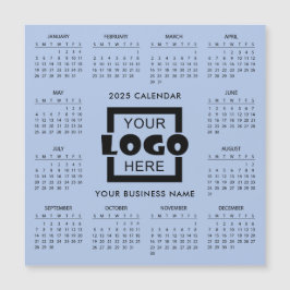 Adicione seu logotipo de empresa para 2025 Calendá