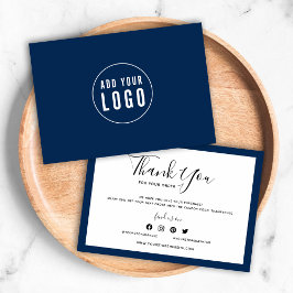 Adicione seu logotipo e sua cor editável Obrigado