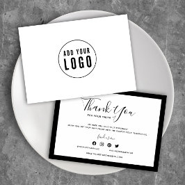 Adicione seu logotipo e sua cor editável Obrigado