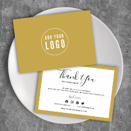 Adicione seu logotipo e sua cor editável Obrigado