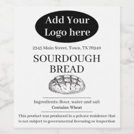 Adicione Seu Logotipo Etiqueta de Produto de Padar