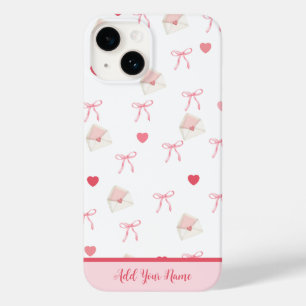 Adicione seu nome - capas de iphone do coração de