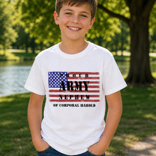 Adicione seu nome de tio/tia à camisa do Sobrinho 