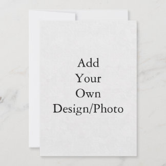 Adicione Seu Próprio Convite de Papel de Design/Fo