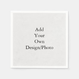 Adicione Seu Próprio Design/Papel de Guardanapo Fo