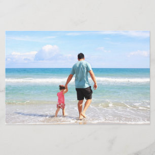 Adicione seu próprio folheto de foto e/ou cartão d