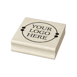 Adicione seu próprio logotipo Carimbo comercial