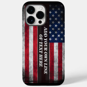 Adicione seu texto ao sinalizador americano
