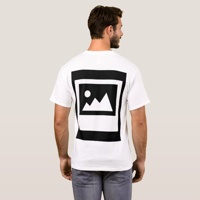 Adicione seu texto aqui Camiseta (Parte Traseira Completa)