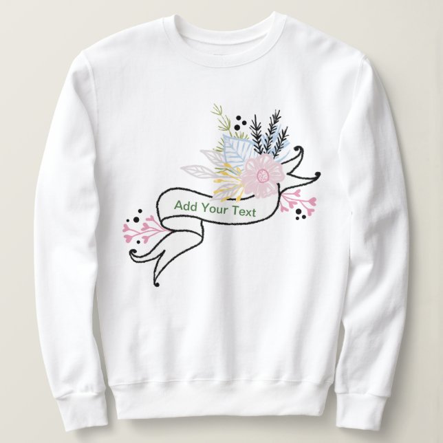 Adicione seu texto - Camiseta básica para mulheres (Frente do Design)