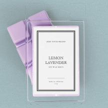 Adicione sua etiqueta de produto de borda negra cl