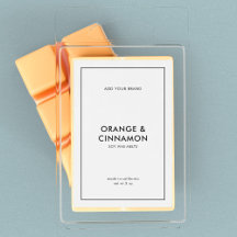 Adicione sua etiqueta de produto moderno minimalis