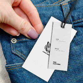 Adicione sua etiqueta de travamento minimalista br