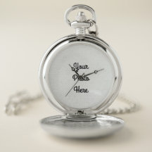 Adicione sua foto/Design - Pocket Watch