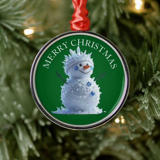 Adicione sua foto neste enfeite de Natal alegre (Árvore)