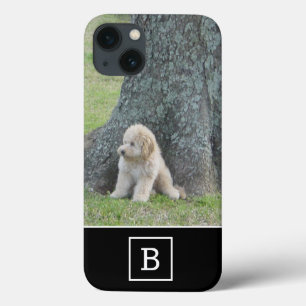 Adicione sua foto personalizada e inicial de monog