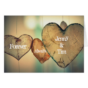 Adicione sua mensagem do "amor" a este cartão