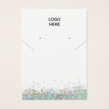 Adicione sua placa de exibição do colar de logotip