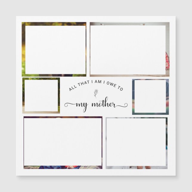 Adicione sua própria citação de Dia de as mães de  (Frente)