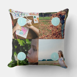 Adicione suas próprias fotos Almofada personalizáv