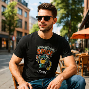 Adicione um pouco de especialidade - t-shirt com n