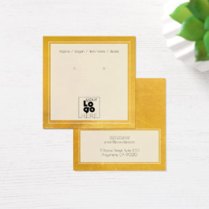 Adicione Uma Placa De Vídeo Metálico Dourado Faux
