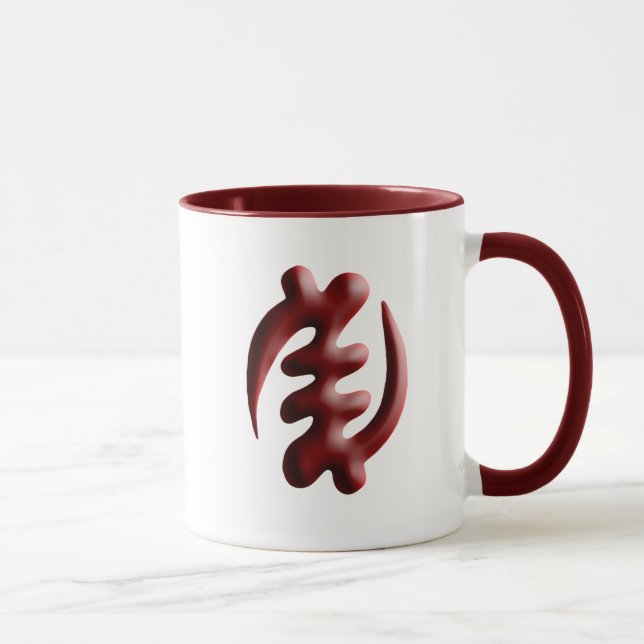 Adinkra - Gye Nyame - caneca (Direita)
