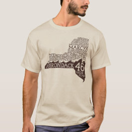 Adirondack Alto Picos Leve Longa Camisa (Castanho)