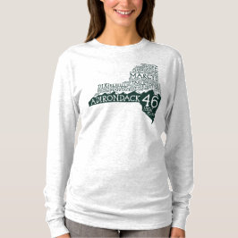 Adirondack High Peaks Camisa de Leve Longa das Mul