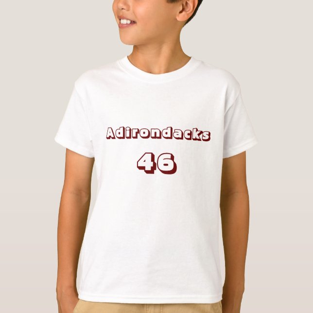Adirondacks 46 Kid's Ringer T-Shirt (Frente)