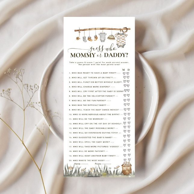 Adivinha Mamãe ou Pai Enrola Diversão Pescar Jogo  (Criador carregado)