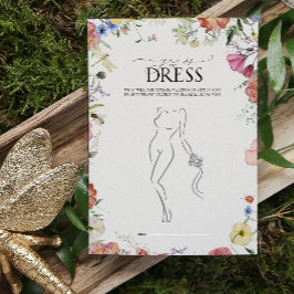 Adivinha o jogo de Chá de panela Floral Pressionad