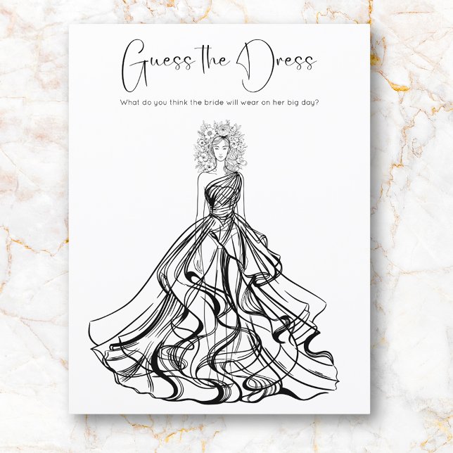 Adivinha O Jogo Do Chá de panela De Vestido (Criador carregado)