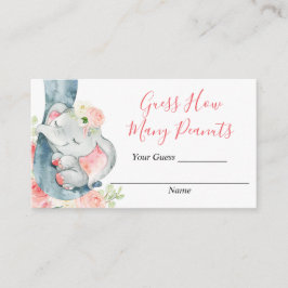 Adivinha quantos cartões de amendoim inserem o chá