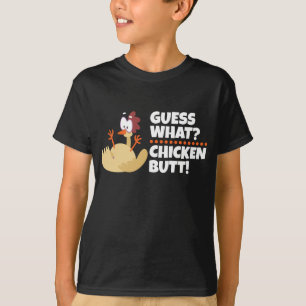 Adivinha Que Bumbum De Frango? T-Shirt Engraçado!