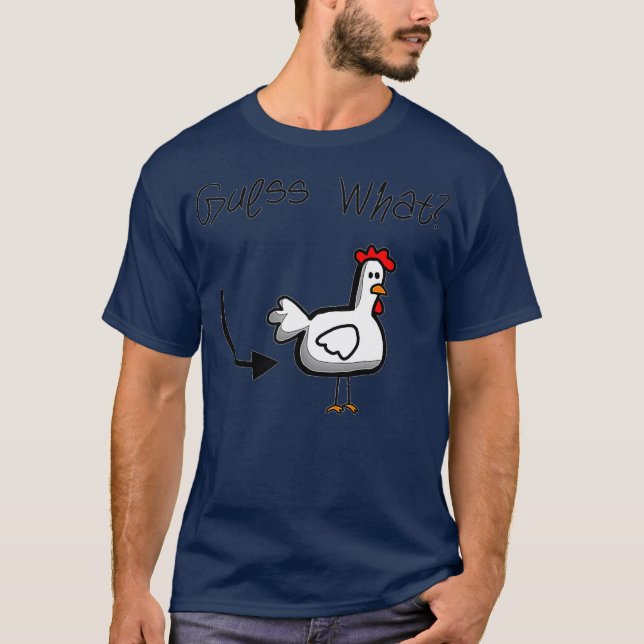 Adivinha Que Camisa Bumbum De Frango (Frente)