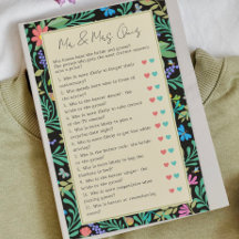 Adivinha Quem É Engraçado De Casamento E Jogo De C