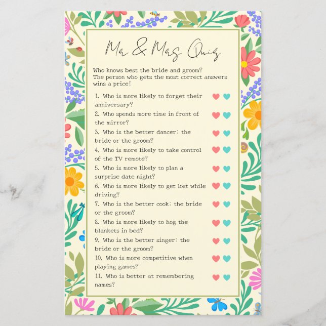 Adivinha Quem É Engraçado De Casamento E Jogo De C (Frente)