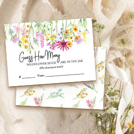 Adivinhe Quantos Cartões De Caça-Prados De Flor Se