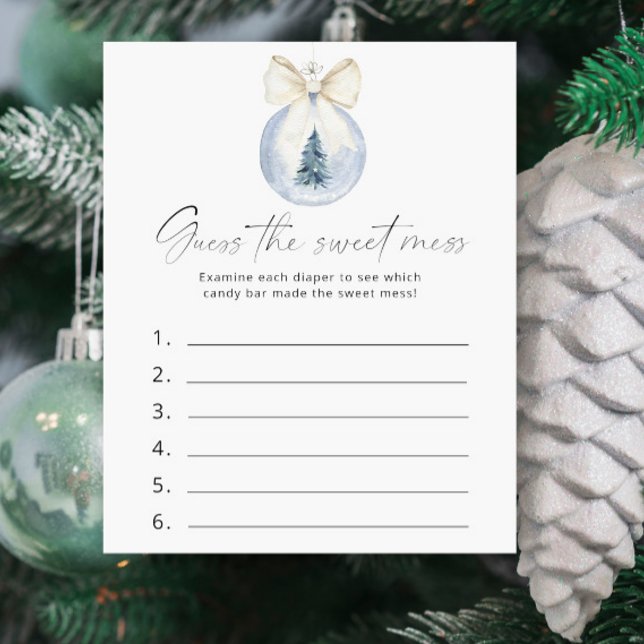 Adivinhem a Doce Mess - Jogo do Chá de fraldas de  (Criador carregado)