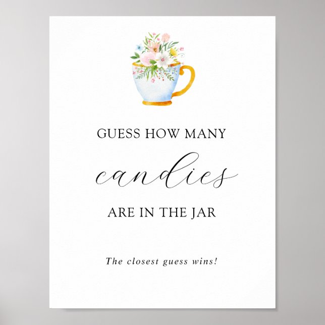 Adivinhem quantos estão na Poster de jogos do Chá  (Frente)